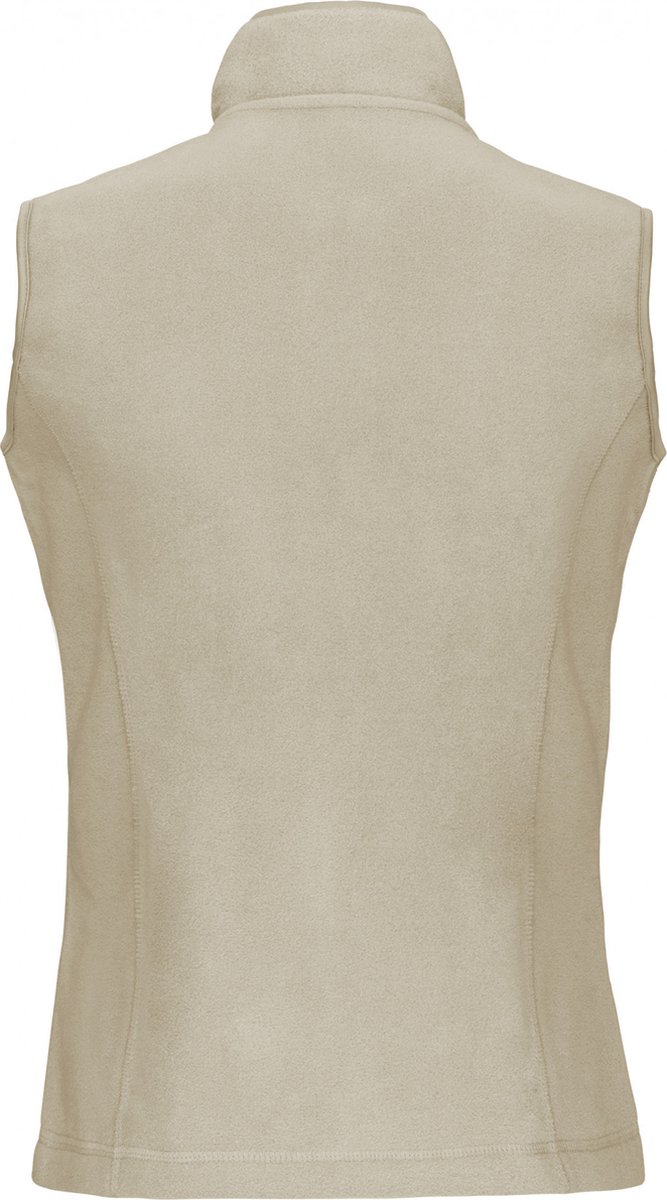 Kariban Bodywarmer van microfleece dames K906 - Beige - 3XL