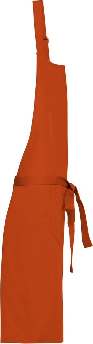 Schort/Tuniek/Werkblouse Unisex One Size Kariban Burnt Orange 100% Katoen