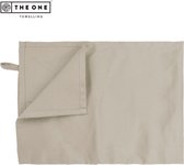 The One Towelling Theedoek - Droogdoek - Hoge vochtopname - 185 gr/m2 - Katoen - 50 x 70 cm - Ivoor Crème