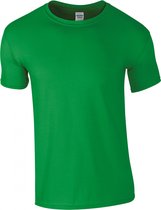 T-shirt met ronde hals 'Softstyle® Ring Spun' Gildan Irish Green - 4XL