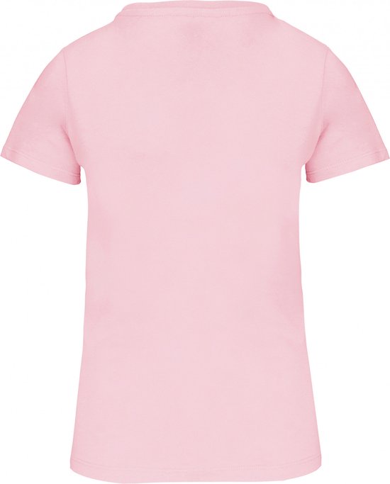 T-shirt Dames XL Kariban Ronde hals Korte mouw Pale Pink 100% Katoen