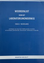 Woordenlijst voor het laboratoriumonderwijs Engels-Nederlands