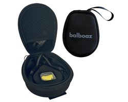 balboaz Hard Cover Opberg Case Voor Bone Conduction Headphone | Geschikt voor Shokz OpenRun Pro Open Ear | Hardcover Opberghoes | Beschermhoes | Tas | Hoesje | Opbergtas | Zwart