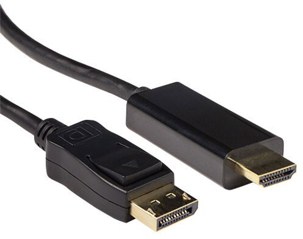 ACT AK3990 Verloopkabel DisplayPort Male/HDMI-A Male - 1,8 meter