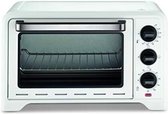 Bol.com Mini Oven Vrijstaand - Kleine Oven - Wit - 19L aanbieding