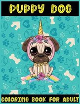 Puppy Dog Coloring Book For Adult