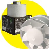 Winflex ventilator + PK-K2600 mini koolstoffilter