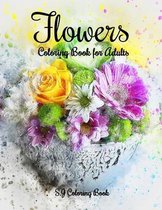 Flowers Coloring Book for Adults