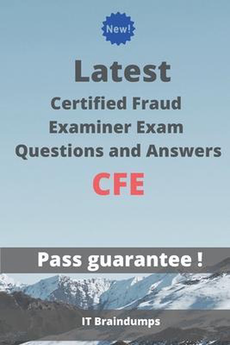 bol.com | Latest Certified Fraud Examiner Exam CFE Sns-Brigh10