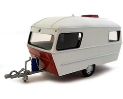 Caravan IV 1990 Wit / Rood 1-43 Cararama