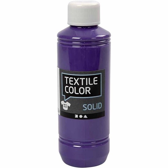 Textil Solid, violet, opaque, 250 ml