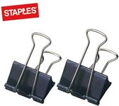 Staples Papierklem 41 mm (pak 12 stuks)