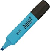 Staples Hype Markeerstift, Beitelvormige Punt, 1 - 5 mm, Blauw (pak 5 stuks)