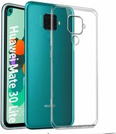 Huawei Mate 30 Lite Backcover - Transparant - Soft TPU hoesje