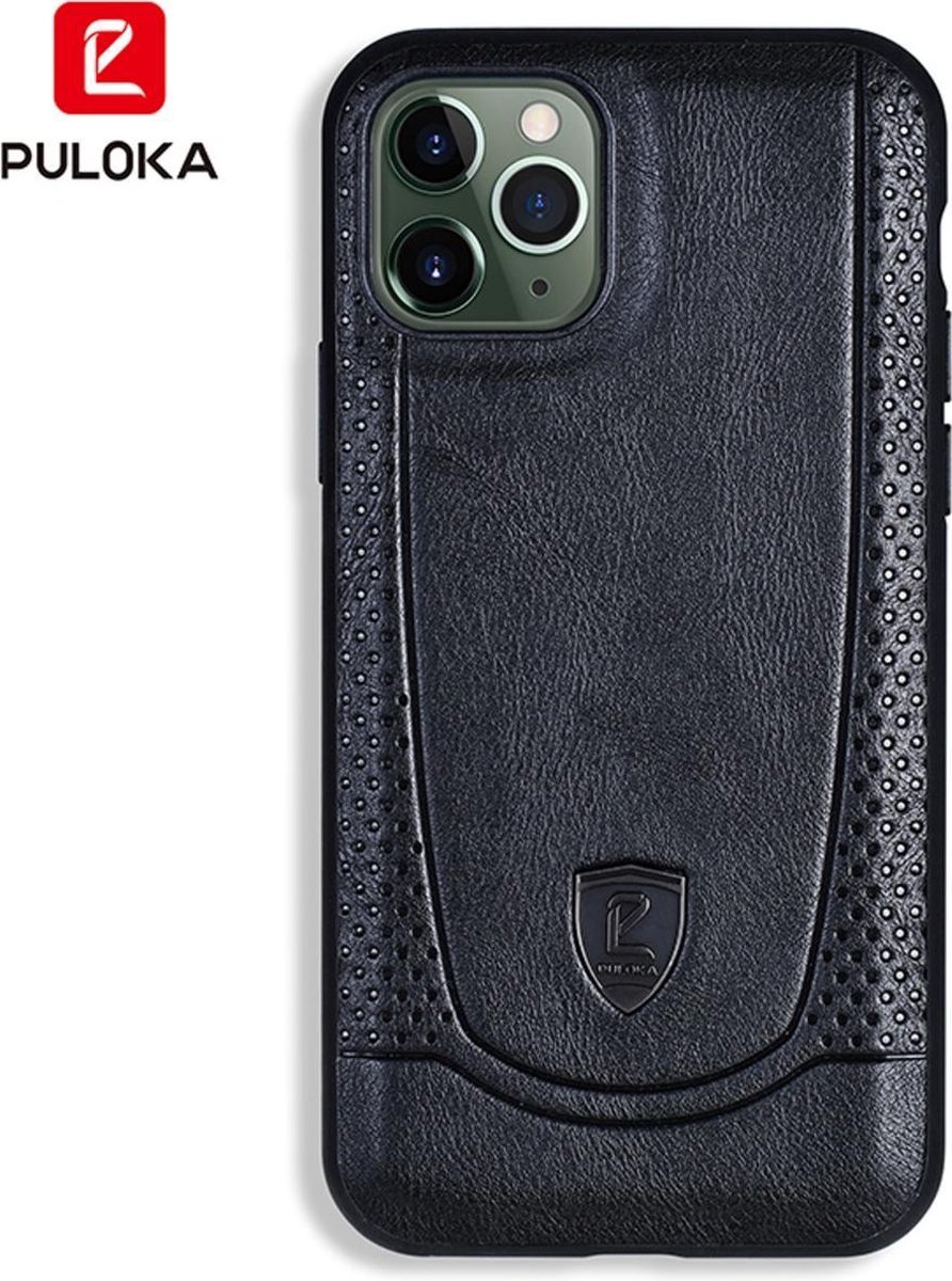 Puloka Samsung Galaxy S20 Ultra High-End design Back cover hoesje ZWART