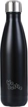 500ML Bottle Zwart (Black) - We Bottle - WaterFles