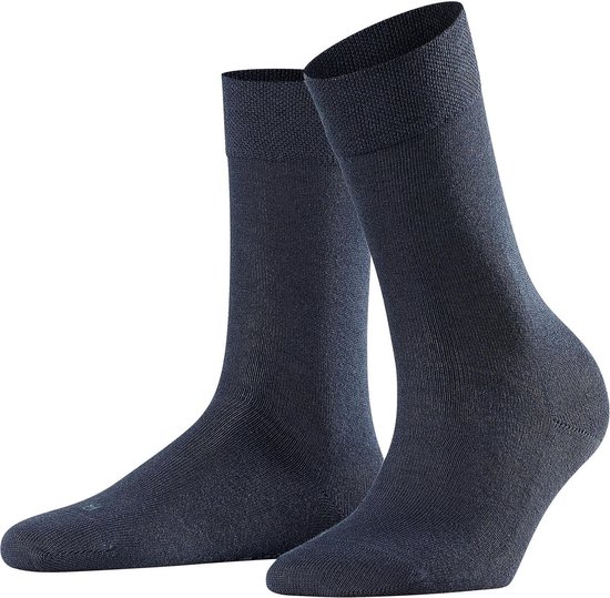 Chaussettes FALKE Sensitive London Pour Femme - Bords Souples Non Compressifs - Couture Plate - Coton - 1 Paire