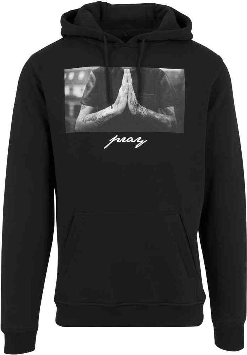 Mister Tee Pray Hoodie/trui 4XL Zwart