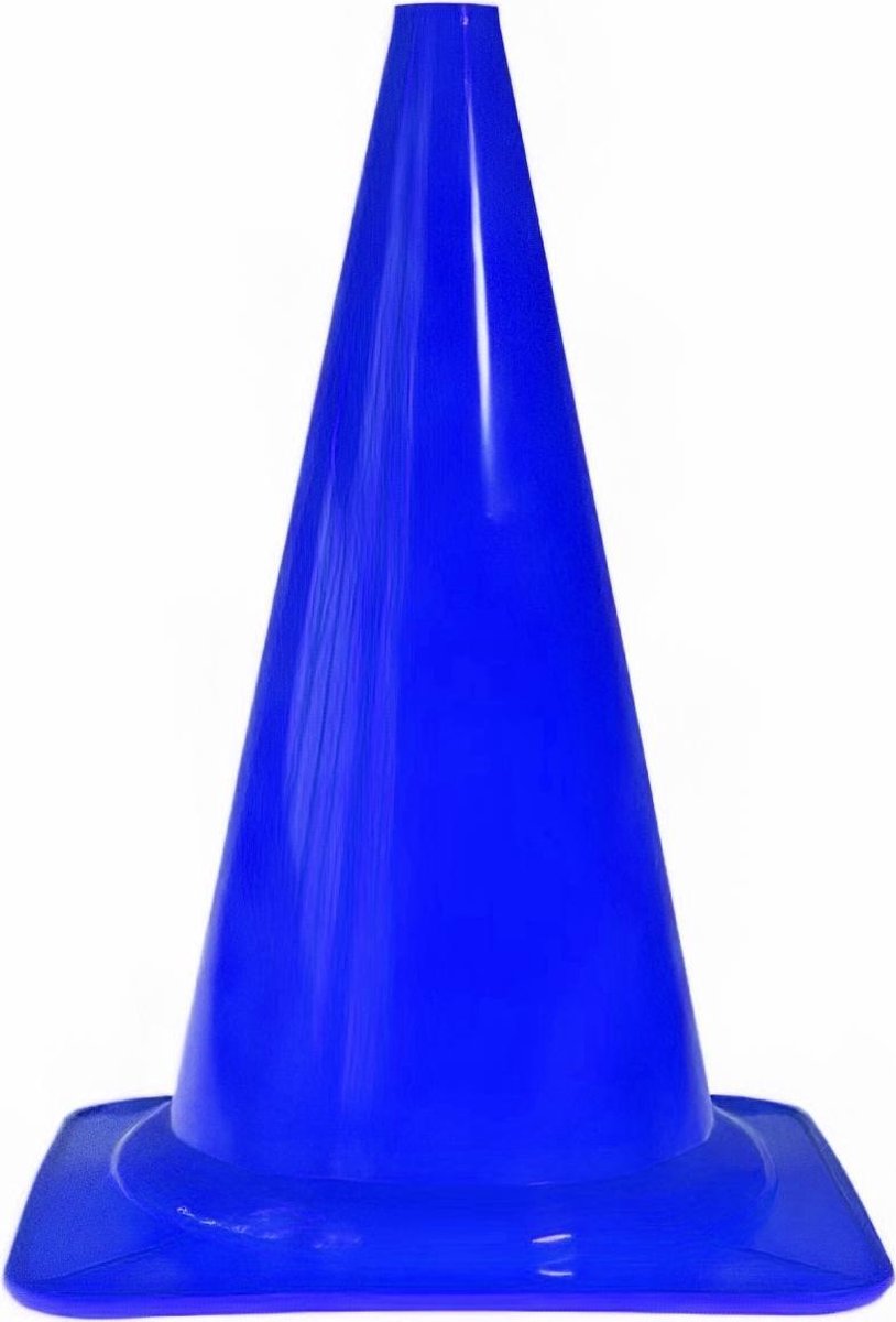 Kids At Work Pylon 28 Cm Kunststof Blauw Per Stuk