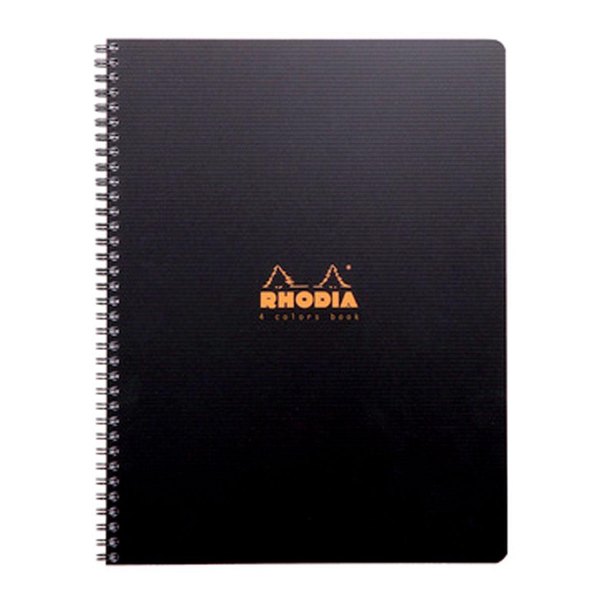 Rhodia 4 Colors Book – A4+ Gelinieerd