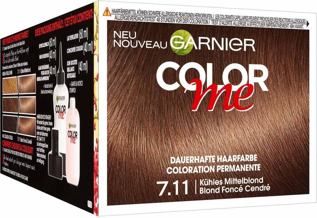 GARNIER COLOR ME 7.11 BLOND FONCE CENDRE