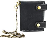 Wild leather Omly !!!  Heren Billfold Zwart