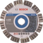 Bosch - Diamantdoorslijpschijf Best for Stone 150 x 22,23 x 2,4 x 12 mm