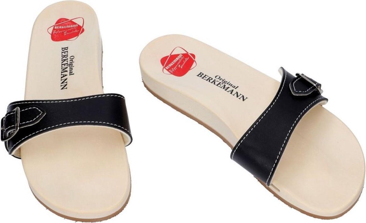 Berkemann -Dames - zwart - slippers \u0026 muiltjes - maat 39.5 | bol.com
