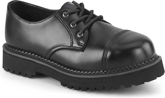 Demonia Lage schoenen -39 Shoes- RIOT-03 US 7 Zwart | bol.com