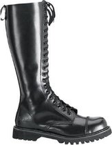 Demonia Veterlaars -44 Shoes- RIOT-20 US 11 Zwart
