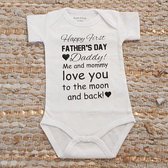 romper baby tekst papa eerste vaderdag