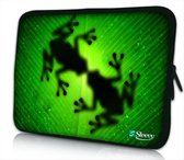 Sleevy 11.6 laptophoes kikkers - laptop sleeve - laptopcover - Sleevy Collectie 250+ designs
