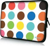 Sleevy 15,6 inch laptophoes stippen design - laptop sleeve - laptopcover - Sleevy Collectie 250+ designs