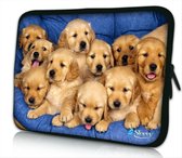 Sleevy 17.3 laptophoes hondjes - laptop sleeve - laptopcover - Sleevy Collectie 250+ designs