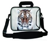 Sleevy 15,6 laptoptas prachtige tijger design
