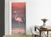 Easy Doorstickers-Flamengo Strand Roze Wolk