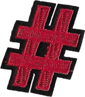 Hashtag Patch (Iron-On)