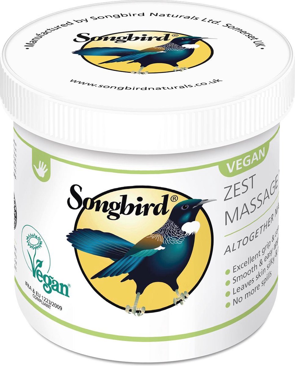 Goedkoopste Songbird Vegan Zest Massage Wax 550 gram