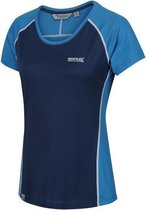 Regatta T-shirt Tornell Dames Wol/polyester Blauw Maat L