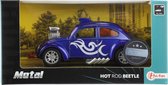 Toi-toys Kever Hot Rod Jongens Pull-back Blauw