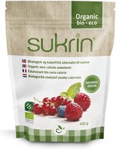 Sukrin Organic (400g) - Bevat Erythritol - 100% natuurlijke biologische suikervervanger zonder calorieën
