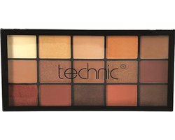 Technic Pressed Pigment Oogschaduw Palette - Bronze & Beautiful