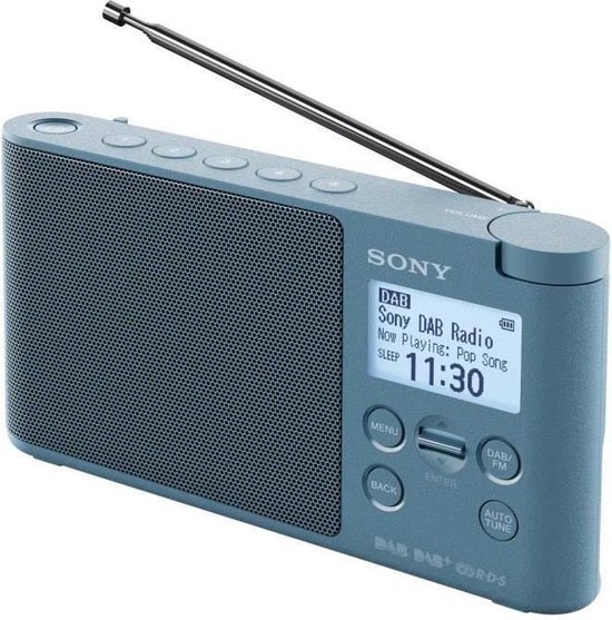 Sony XDR-S41D - DAB+ Radio - Blauw - Sony