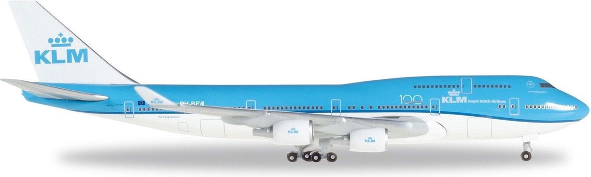 Boeing 747400 KLM 100 jaar (NL) | bol.com