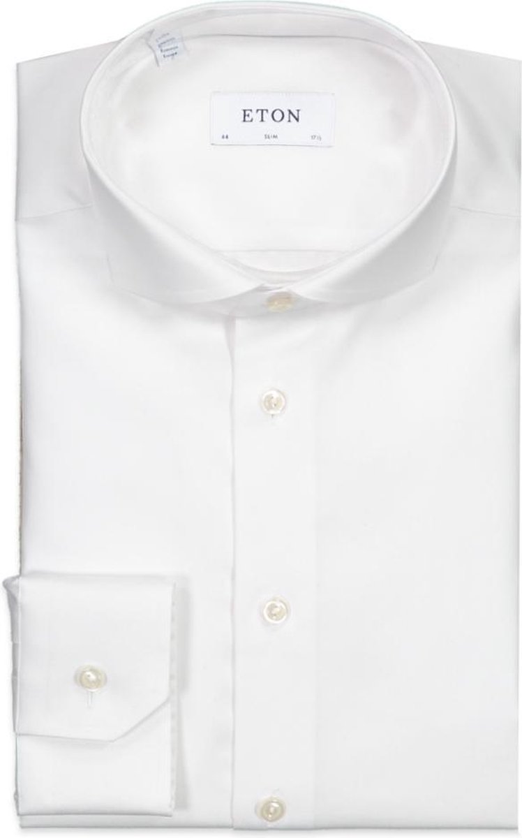 Eton Overhemd Wit - Maat UK16.5-EU42 - Heren - Never out of stock Collectie - Katoen