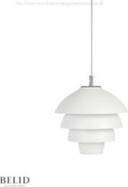 Belid - Hanglamp Valencia Wit Ø 24 cm