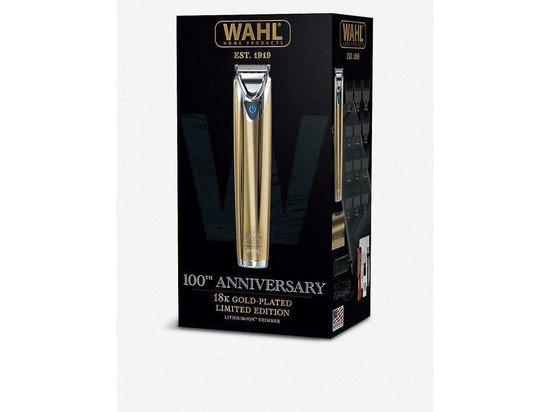 wahl 100th anniversary gold trimmer