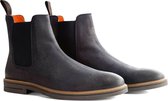 Travelin Newburgh Chelsea - Leren herenschoenen - Blauw geborsteld Leer - Maat 46