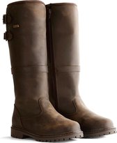 Travelin Nordskot Outdoorlaarzen - Waterdicht & Gevoerd - Dames - Donkerbruin Leer - Maat 36