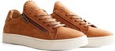 NoGRZ G.Leoni - Leren dames sneakers - Cognac - Maat 42
